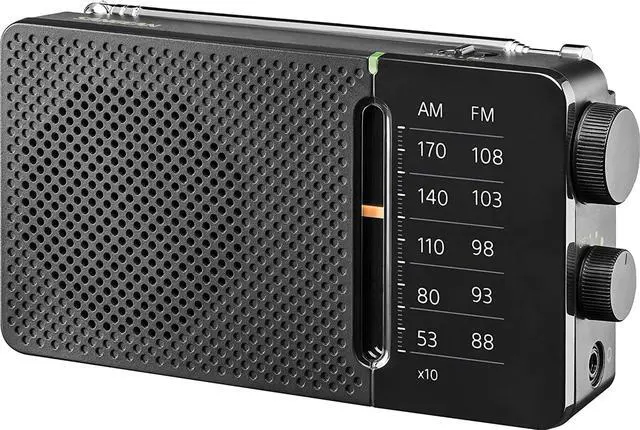 Alt view image 2 of 6 - Sangean AM/FM Analog Hand Held Radio With Built In Speaker
