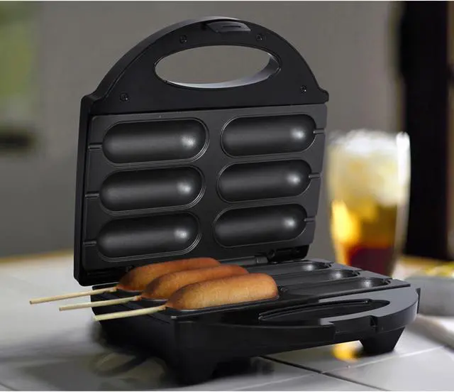 Alt view image 2 of 9 - Brentwood(R) Appliances TS-601S Nonstick 6 Mini Corn Dog Maker