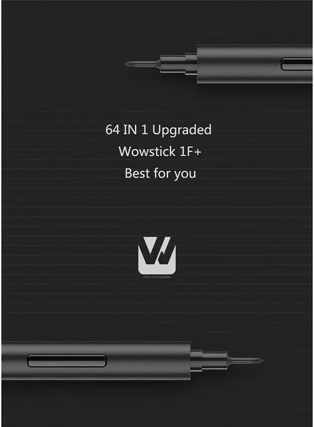 Alt view image 7 of 7 - WOWSTICK 1F+ 69 in 1 Electric Screwdriver Cordless Lithium-ion Charge LED Power Screwdriver