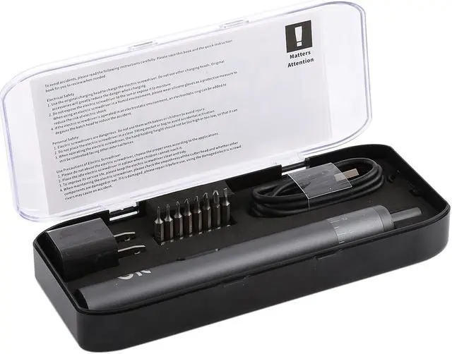 Alt view image 5 of 6 - Torque Adjustment Auto Brake Electric Screwdriver for Phone Tablet Repair Tool, US Plug