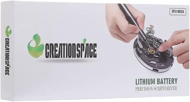 Alt view image 7 of 7 - CREATIONSPACE Lithiium Battery Precision Electric Screwdriver