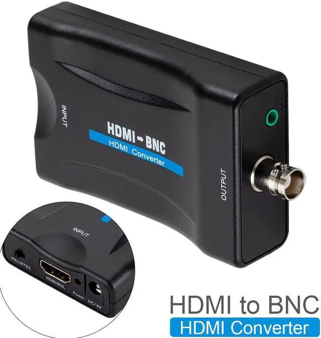 Alt view image 6 of 6 - HDMI to BNC Composite Video Converter