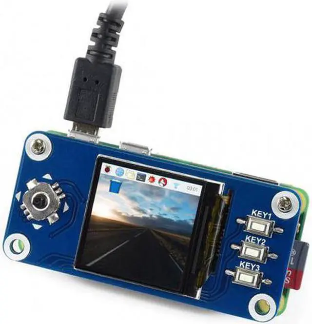 Main image of WAVESHARE 240x240 1.3inch IPS LCD Display HAT for Raspberry Pi