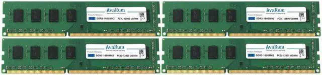 Main image of 16GB (4x4GB) DDR3L 1600 (PC3L-12800) 2RX8 Desktop Memory for Asus D810MT_MW900_BM810MT by AVARUM RAM