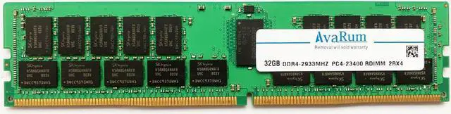 Main image of Supermicro H12SSW-NT Compatible 32GB DDR4 2933 RDIMM Memory by AVARUM RAM