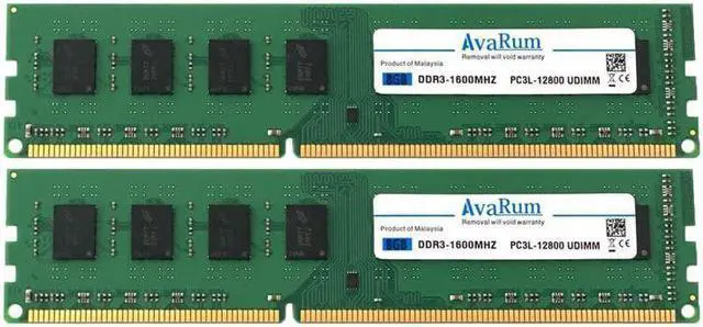Main image of Avarum Ram 8GB Kit (2 x 4GB) DDR3L-1600 PC3L-12800 Replacement for Dell Optiplex 3010 (MT/DT/SFF)