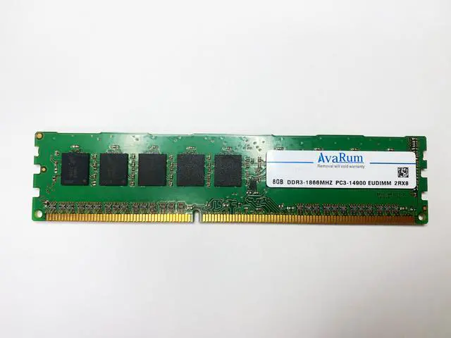 Main image of 8GB (1x8GB) DDR3 1866mhz(PC3 15000) ECC Unbuffered Memory RAM 2RX8 1.5V EUDIMM by Avarum