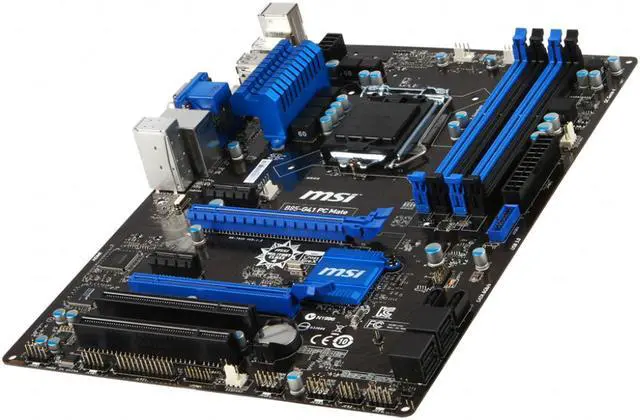 Alt view image 3 of 7 - MSI B85-G41 PC Mate LGA 1150 B85 HDMI Motherboard Combo Set with Intel Core i5-4430 LGA 1150 CPU 4pcs X 8GB = 32GB 1600MHz DDR3L 1.35V Memory by Avarum Ram