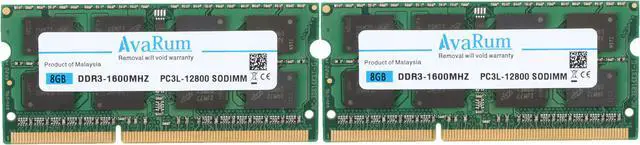Main image of Avarum 16GB (2 x 8GB) DDR3L-1600 Memory for Apple MacBook Pro 2012 9,1 9,2