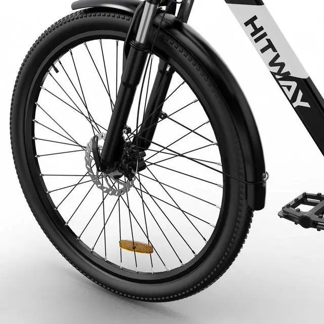 Alt view image 4 of 7 - HITWAY Electric Bike for Adults, 750W/48V/14Ah Ebike with Removable Battery, 20MPH/35-75Miles with 26"×3.0 Fat Tire, Shimano 7-Speed Transmission