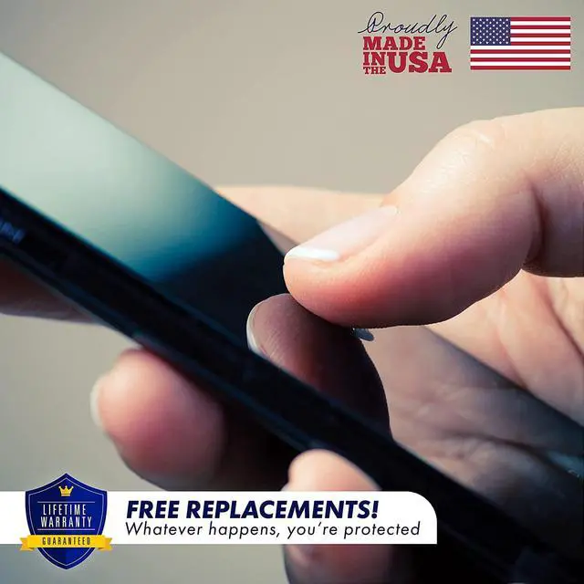 Alt view image 6 of 6 - 2 Pack MilitaryShield Screen Protector Designed for  Galaxy S23 Ultra 5G (6.8 Inch 2023 Release) Case Friendly HD Clear Film - Made in USA
