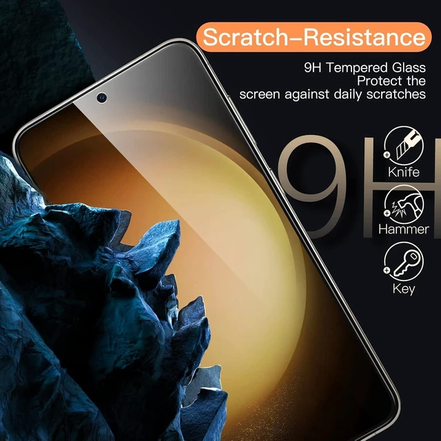 Alt view image 4 of 7 - Screen Protector for Galaxy S23 3-Pack