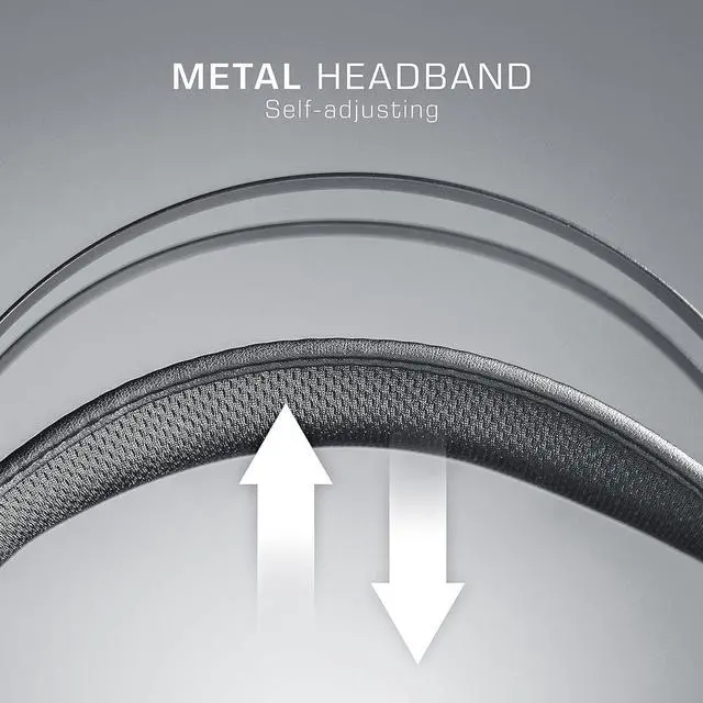 Alt view image 3 of 7 - ROCCAT Elo 7.1 USB PC Gaming Headset, Surround Sound with AIMO RGB Lighting, Wired Computer Headphones, Detachable Noise Cancelling Microphone, Lightweight, 50mm Drivers, Black