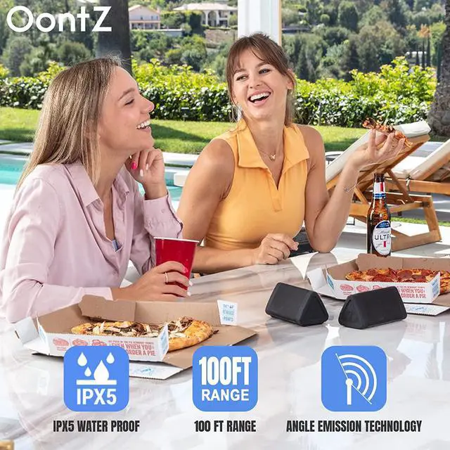 Alt view image 7 of 7 - OontZ Solo Bluetooth Speaker, Loud Small Bluetooth Speaker, Stocking Stuffer Electronic Wireless Mini Speaker, Black