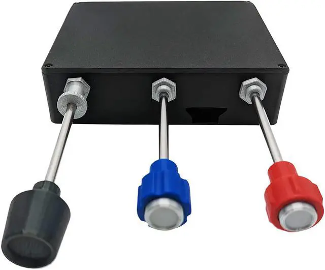 Alt view image 2 of 4 - Flight Sim Stuff Cessna Style Throttle, Propeller and Mixture (TPM) Controller For Flight Sims PC/Mac