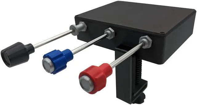 Alt view image 3 of 4 - Flight Sim Stuff Cessna Style Throttle, Propeller and Mixture (TPM) Controller For Flight Sims PC/Mac