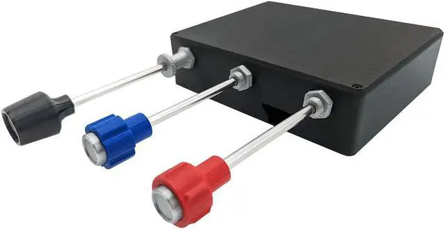 Main image of Flight Sim Stuff Cessna Style Throttle, Propeller and Mixture (TPM) Controller For Flight Sims PC/Mac