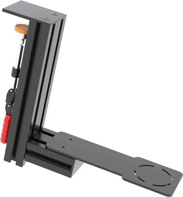 Alt view image 6 of 7 - Meza Mount-Set of 2 Hotas Desk Mount for The Flight Sim Joystick Mount Compatible with Thrustmaster Warthog/WinWing Orion 2,Adjustable height and position Hotas Mount,Flight Joystick Mount