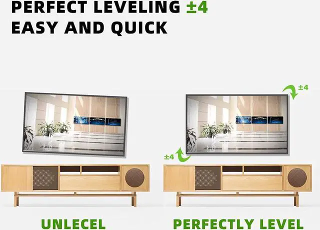Alt view image 6 of 7 - USX MOUNT Full Motion TV Wall Mount for Most 32-70 inch Flat Screen/LED/4K TVs, Swivel/Tilt TV Mount Bracket with Articulating Dual Arms, Max VESA 400x400mm, Max Load 110lbs, for 16" Wood Stud