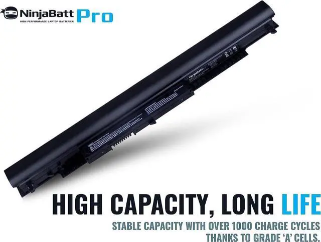 Alt view image 4 of 5 - NinjaBatt Pro Battery for HP 807956-001 HS04 HS03 807957-001 807612-421 HSTNN-LB6U 255 250 G5 15-AY039WM 15-AY009DX 17-X061NR 15-BA009DX TPN-I119 15-AY041WM HSO4, Premium Cells - [4 Cells/2600mAh]