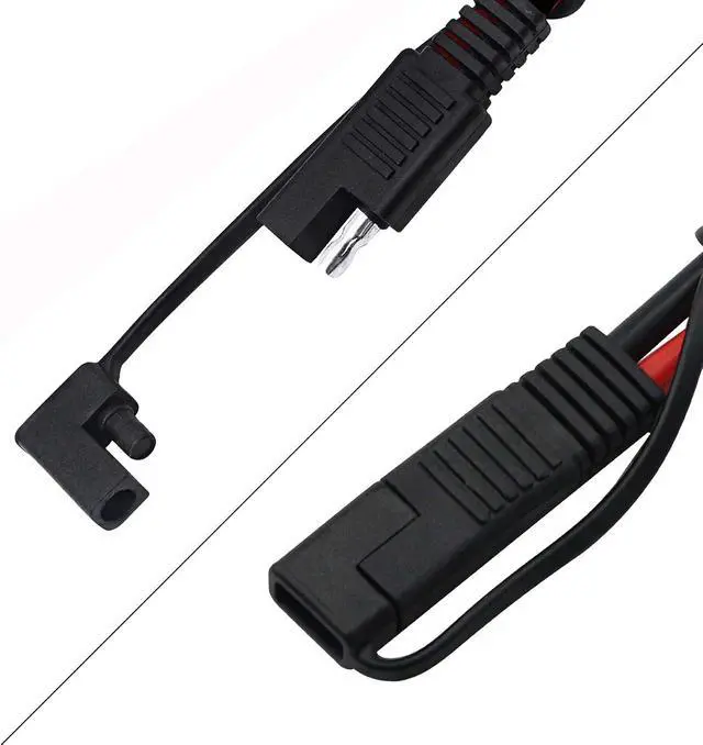 Alt view image 5 of 7 - CERRXIAN 50cm 10AWG SAE to Male & Female Adapter 10AWG Cable with SAE Conector for RV Panel Solar