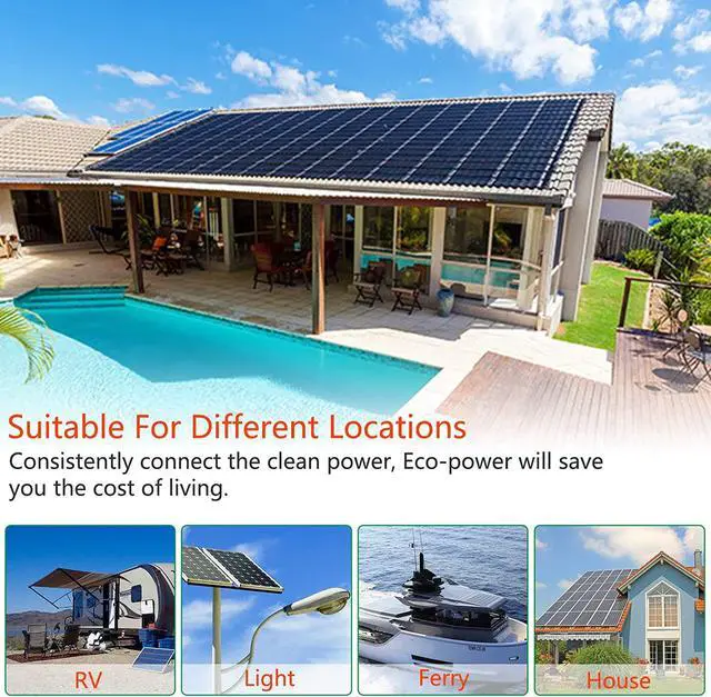 Alt view image 7 of 7 - 5FT 10AWG / 6mm² Solar Panel Extension Cable Wire, Set of 2 | Black + Red, Solar Adaptor Cable with Female and Male Connector
