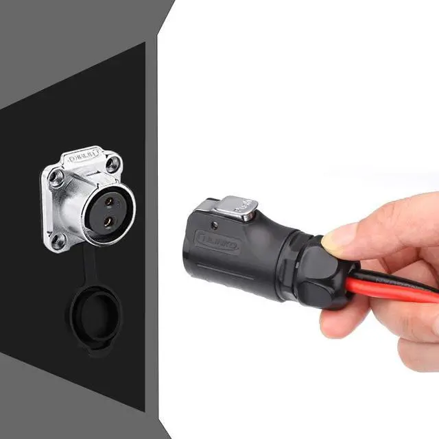 Alt view image 3 of 7 - EXTRACTME 10AWG 2 Pin Power Industrial Circular Connector to SAE Adapter Cable, Furion Solar Plug to SAE Connector, Fit for Furrion, Solar Panel Suitcase, Forrest River RV Ports