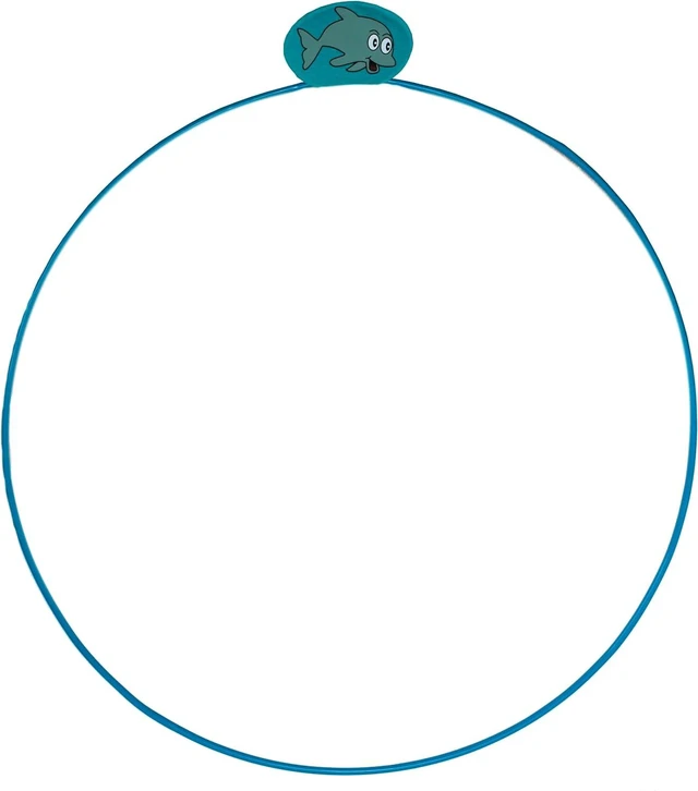 Alt view image 3 of 7 - Water Sports Swim Thru Rings: 3-Pack 30-Inch Collapsible Rings, Depth Adjustable Pool Toys for Swimming Pool - Essential Water Toys and Pool Accessories for Summer Fun, Assorted Pack