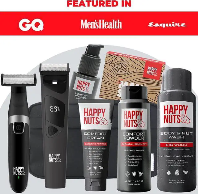 Alt view image 6 of 6 - HAPPY NUTS The Ballber Groin Trimmer for Men Waterproof Rechargeable Ball Shaver for Men (The Ballber)