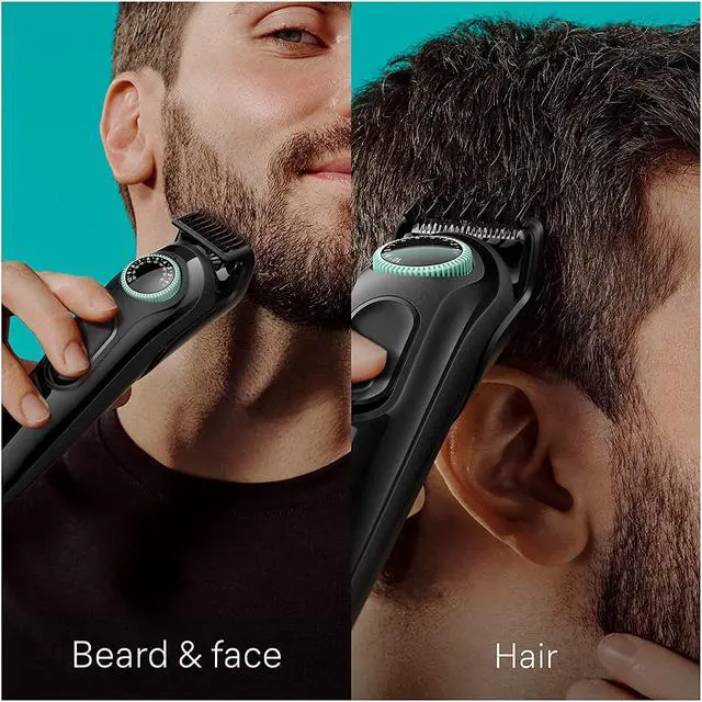 Alt view image 4 of 7 - Braun All-in-One Style Kit Series 3 3460, 6-in-1 Trimmer for Men with Beard Trimmer, Ear & Nose Trimmer, Hair Clippers & More, Ultra-Sharp Blade, 40 Length Settings, Washable