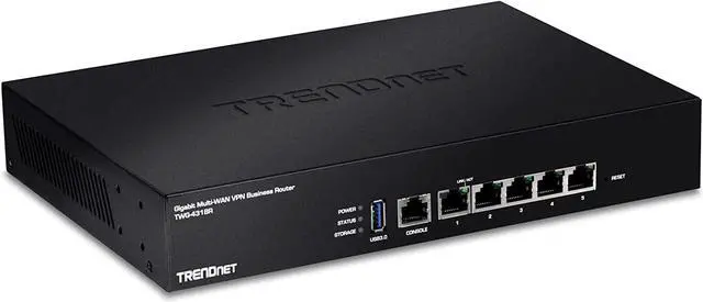 Main image of TRENDnet Gigabit Multi-WAN VPN Business Router, 5 x Gigabit ports; 1 x Console Port, TWG-431BR