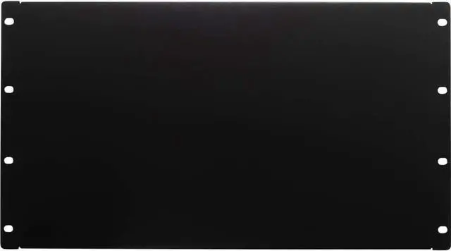 Main image of Navepoint 6U Blank Rack Mount Panel Spacer for 19-Inch Server Network Rack Enclosure Or Cabinet Black