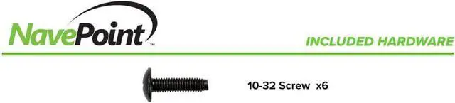 Alt view image 3 of 3 - Navepoint 5U Blank Rack Mount Panel Spacer with Venting for 19-Inch Server Network Rack Enclosure Or Cabinet Black