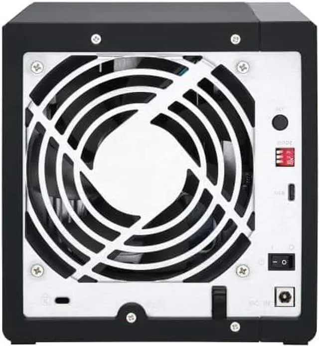 Alt view image 7 of 7 - QNAP TR-004 4 Bay USB Type-C Direct Attached Storage (DAS) with hardware RAID (Diskless)