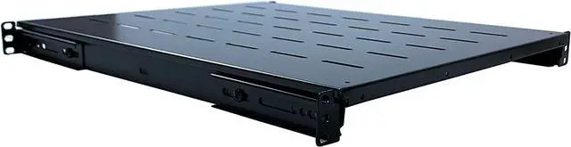 Alt view image 3 of 7 - RAISING ELECTRONICS Fixed Rack Server Shelf 1U 19inch Shelves 4 Post Rack Mount Adjustable Deep for Server Network Rack (21.5inch Depth), Welcome to consult