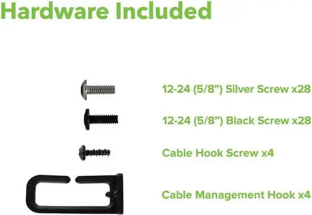 Alt view image 7 of 7 - NavePoint 13U 2 Post Open Frame Server Rack for 19 Inch Equipment, AV, Networking, Data & IT Devices, 2-Post Rack 13U 661lbs Weight Capacity, Black