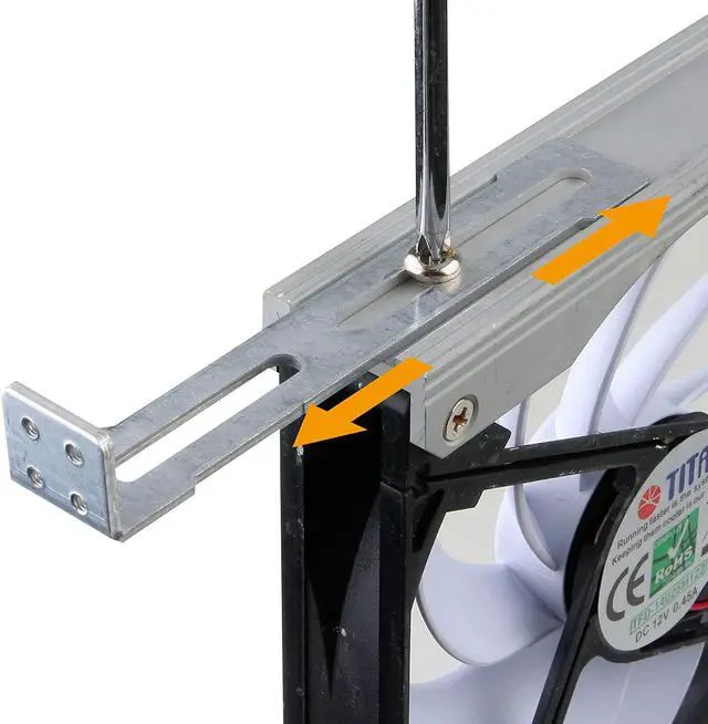 Alt view image 4 of 7 - TITAN- 12V DC IP55 Waterproof Double Rack Mount Ventilation Cooling Fan with Timer and Speed Controller- TTC-SC20 (90mm)