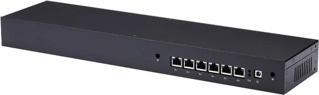 Alt view image 4 of 7 - Q515G6 1U Rack ESXI Server Network Celeron 3865U Dual core 16G RAM 512G SSD 1U Rack-Mounted 6 Gigabit LAN Router
