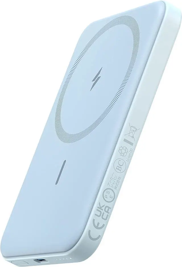 Main image of Anker 621 Magnetic Battery (MagGo), 5000mAh Magnetic Wireless Portable Charger with USB-C Cable, Only Compatible with iPhone 14/14 Pro/14 Pro Max, 13/12 Series