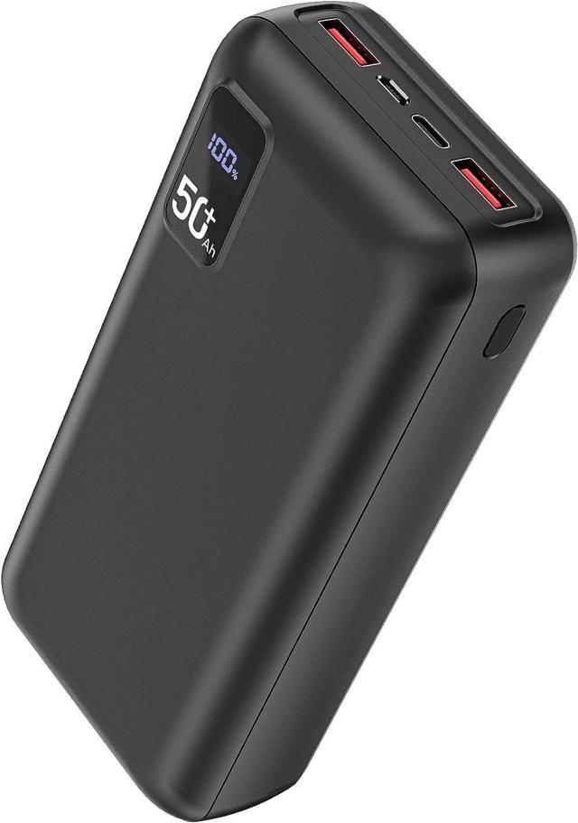 POIYTL Power Bank 50000mAh 22.5W Fast Charging Portable Charger USB-C Quick  Charge with 3 Outputs & 2 Inputs LED Display Huge Capacity External Battery  Pack for iPhone, Samsung, iPad etc 