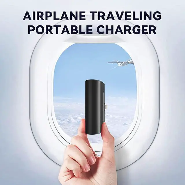 Alt view image 6 of 7 - Mini Portable Charger 4800mAh Small Power Bank Battery Charger Fast Charging 15W Ultra-Compact Lightning Output External Battery Pack for iPhone 14 Pro Max 13 12 11 8 7 6s iPad 2024 March Sale