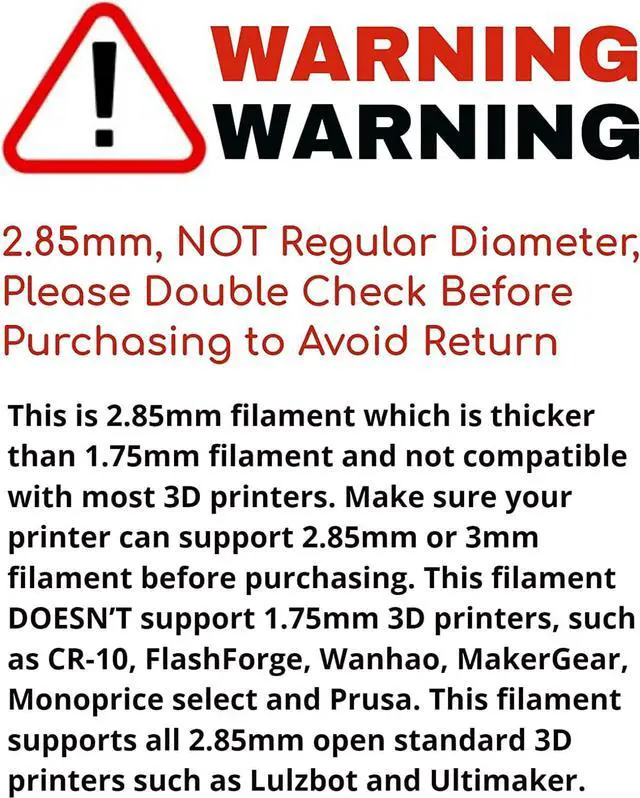 Alt view image 3 of 7 - Polymaker ASA Filament 2.85mm White, 3kg ASA 3D Printing Filament, Heat & Weather Resistant - ASA 3D Printer Filament Perfect for Printing Outdoor Functional Parts