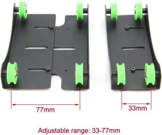 Alt view image 2 of 6 - 3D Printer Filament Holder for Universal Adjustable Filament Mount Rack Bracket for PLA/ABS/Nylon/Wood/TPU/Other 3D Printing Materials