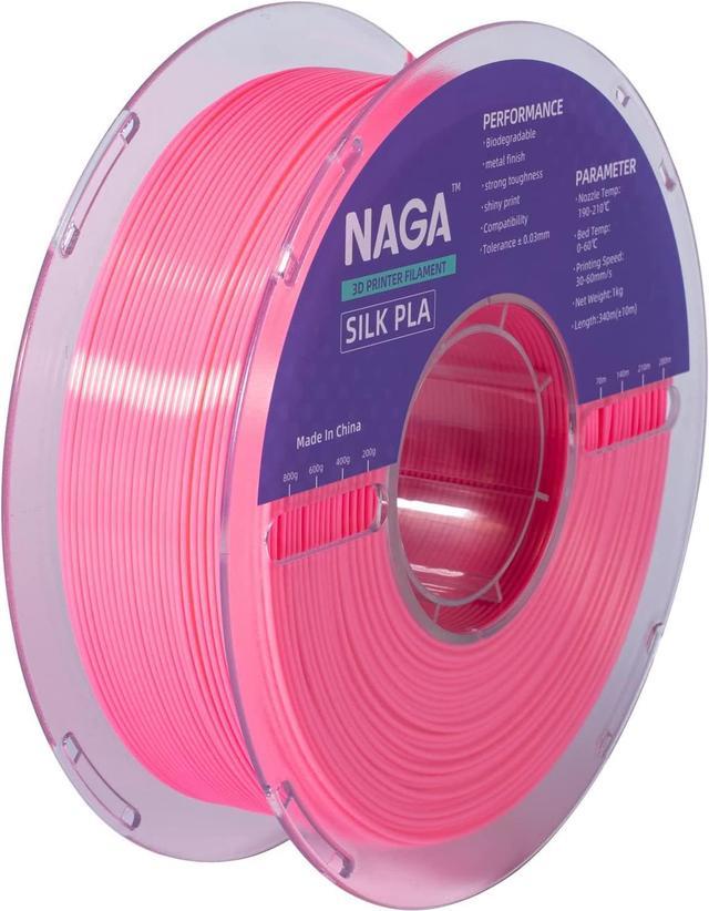 SILK PINK PLA FILAMENT - 1.75MM, 1KG SPOOL