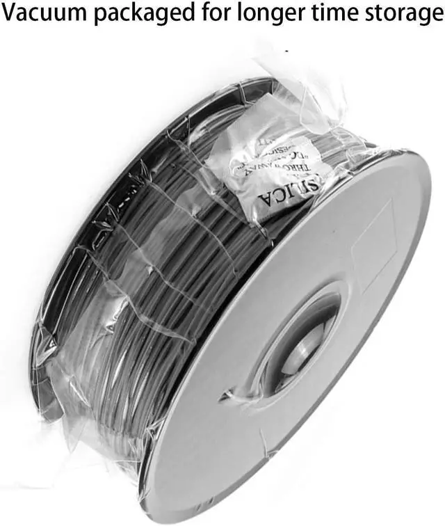 Alt view image 4 of 6 - TIANSE PLA Filament 1.75mm PLA 3D Printer Filament, 5kg Cardboard Spool (11 lbs), Dimensional Accuracy +/- 0.03mm (White 1-Pack)