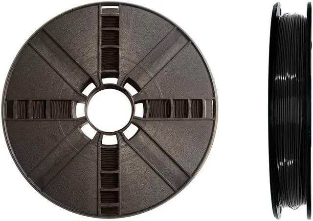 Main image of MakerBot PLA 3D Printing Filament Large Spool for Use with MakerBot's Replicator+ & 5th Generation Line of 3D Printers, Non-Toxic Resin, 1.75mm Diameter, Black (MP05775)