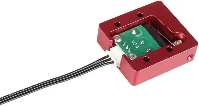 Alt view image 3 of 7 - Aluminum 3D Printer Parts Filament Break Module Detector Sensor Run Out Pause Monitor for Creality CR-10 V3 V2 / SV03 / CR-10S Pro V2 / CR10 Max/Ender 3 Max/Ender-6 /CR-3040 Pro (Filament Sensor)