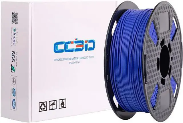 Alt view image 4 of 5 - CC3D PLA MAX + Royal Blue PLA Filament 1.75 mm 3D Printer Filament 1KG 2.2LBS Spool 3D Printing Material Pro Plus PLA Royal Blue Color