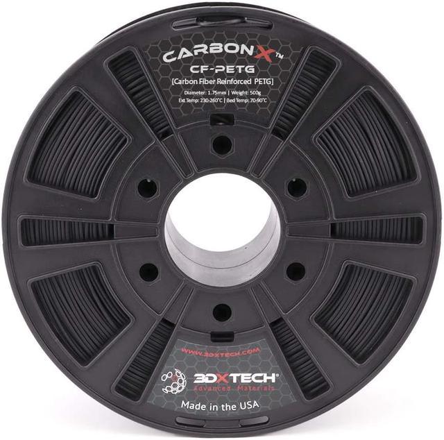 3DXTECH CarbonX Carbon Fiber PETG 500g (1.75mm) 3D Printing Filament 