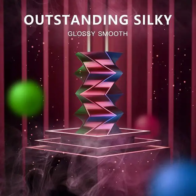 Alt view image 4 of 7 - AMOLEN Silk PLA 3D Printer Filament, Tri Color Red Green Blue PLA 1.75mm, Shiny Multi Color Change Filament 3D Printing PLA Filament for Most FDM 3D Printer, 1kg Spool(2.2lbs)